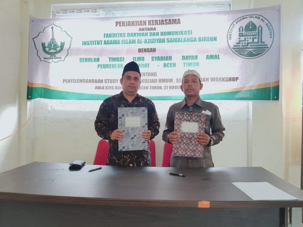 STIS Dayah Amal Aceh Timur Jalin Kerjasama dengan FDK IAIA Samalanga